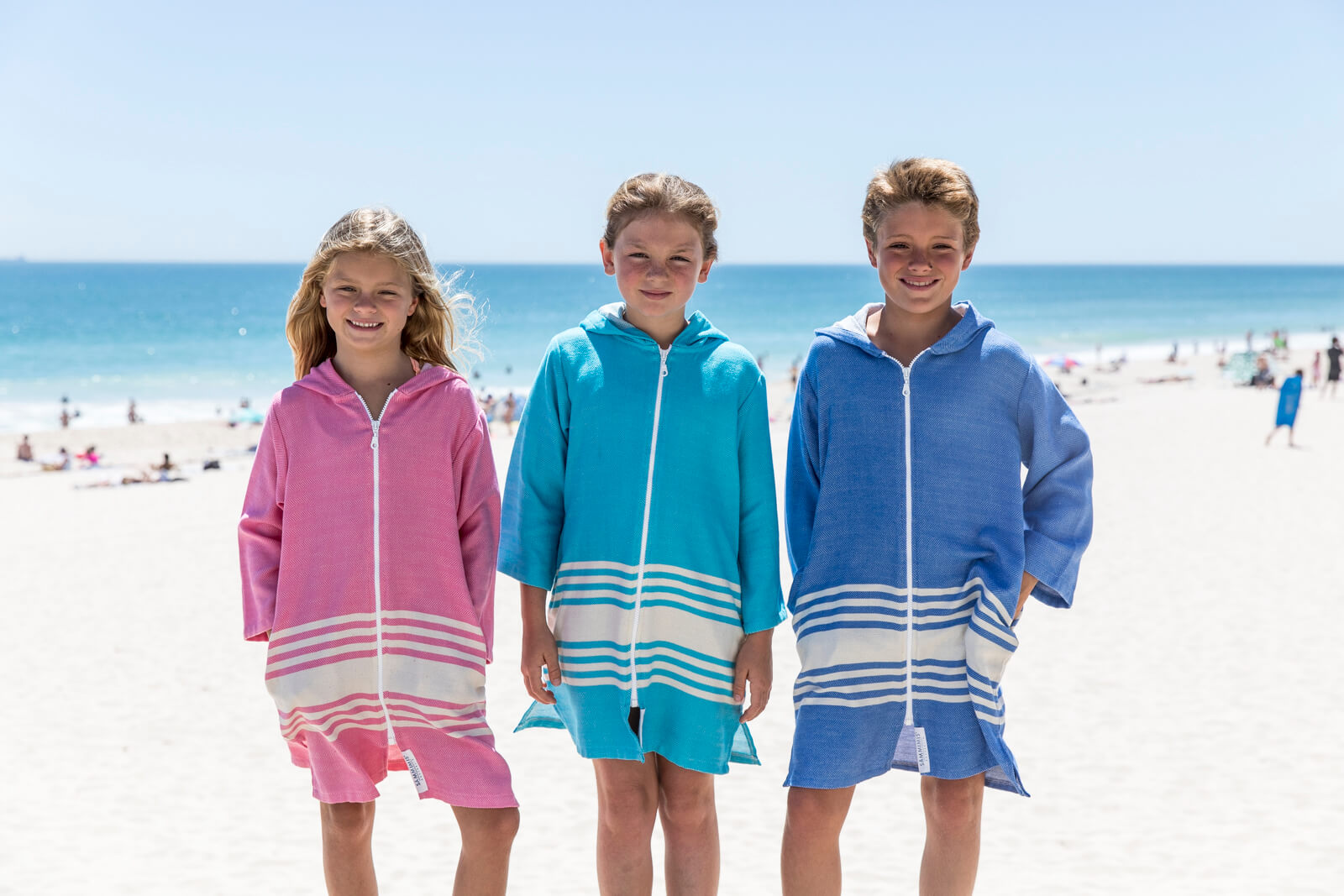 Children's beach hooded sales towels